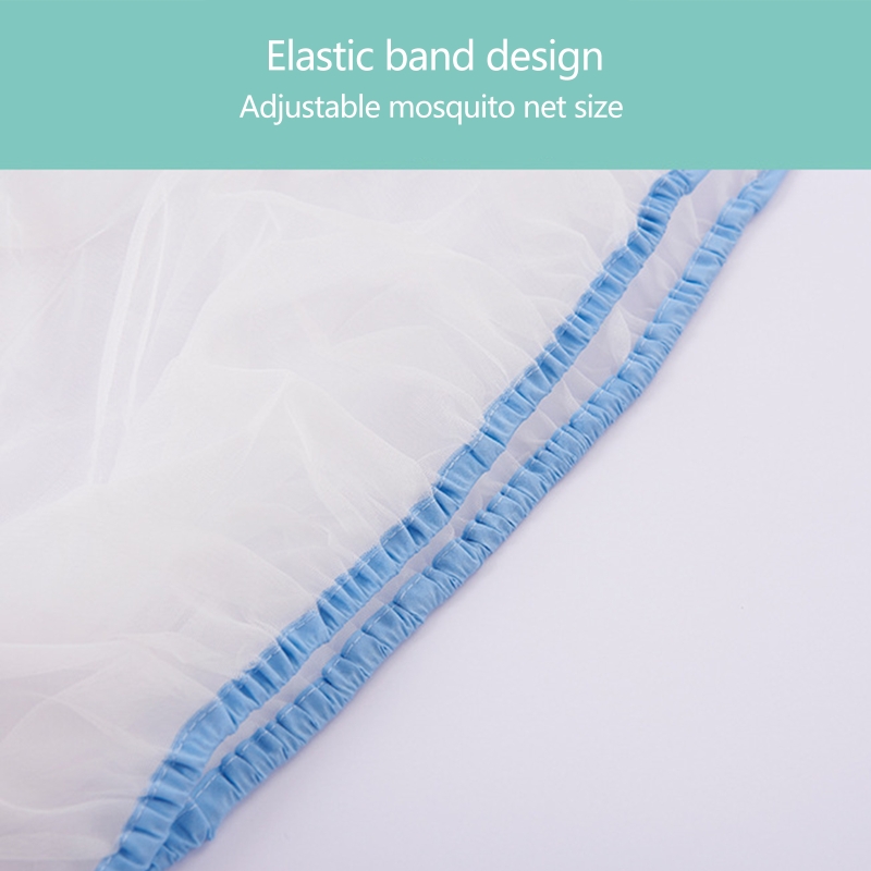 Babybett Moskitonetz Tragbares faltbares Säuglingsbett Baldachin Netting Klappwiege Insektennetz Zelt