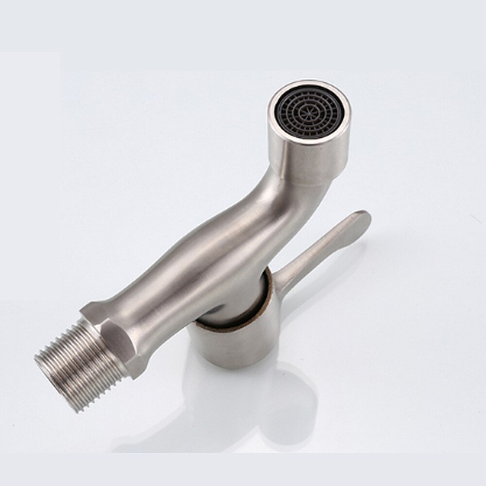 304 Rvs Kraan Tuin Bibcock Tap Outdoor Kraan Badkamer Wasmachine Kraan
