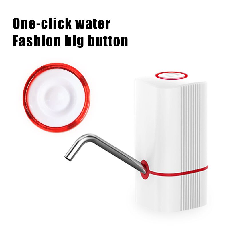 Bombas de botellas de agua para una buena salud, bombas eléctricas de agua potable, dispensador de agua automático portátil recargable por USB