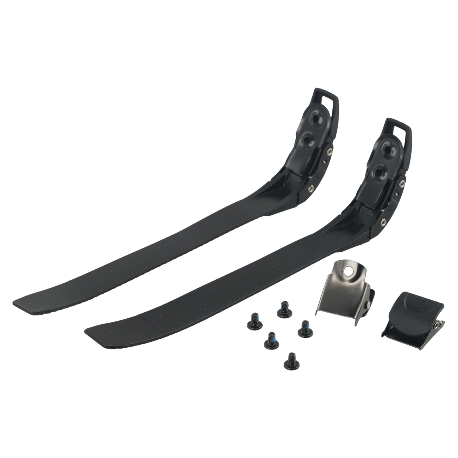 Nueva correa práctica patines Lnline zapato seguro zapatos Correa monopatín 210*22*5mm 30g accesorios plástico negro