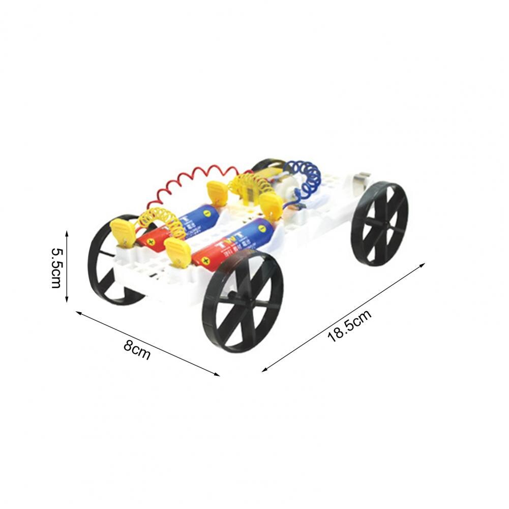 Diy Auto Wetenschappelijk Experiment Model Vreugdevolle Educatief Elektrische Studenten Wetenschap Speelgoed Auto Kid Early Learning Aid Voor Thuis