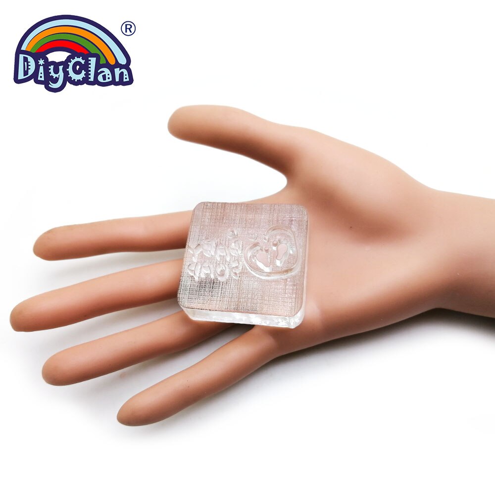 Sceau de savon pour petits pieds | Bricolage, fabrication de savon artificiel, petit pied chapitre nature pure, fait main, sceau de savon bébé, motifs personnalisés, bricolage Z0150JY