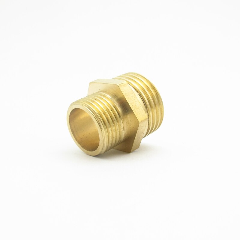 1/8 " 1/4 " 3/8 " 1/2 " 3/4 " 1 " bsp hangevind messing rørfitting ens reducerende sekskantet nippel koblingsstik adapter