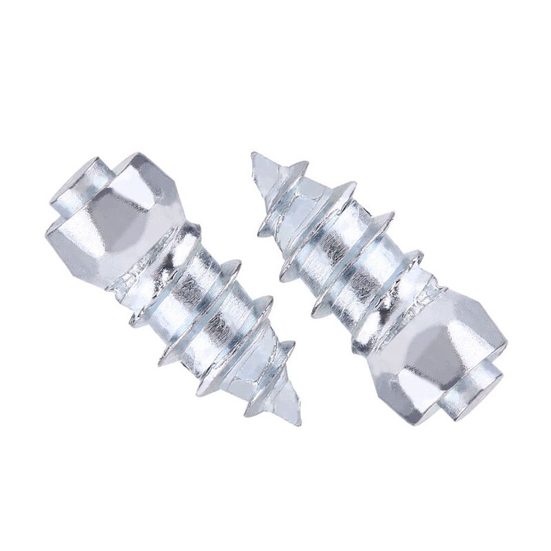 Screw In Tire Snow Spikes Car Auto Off-Road 6mmx15mm Tire Anti-Skid Stud Car ATV Motorcycle Thread Tire Non-Slip Spikes 100pcs