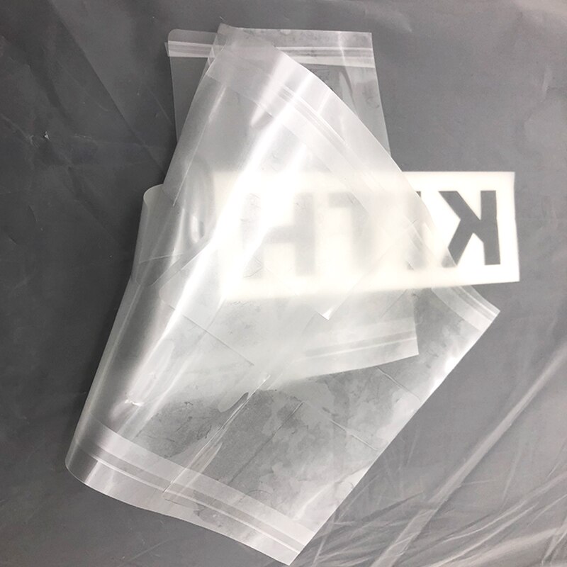 Transparent self sealing plastic bag Packaging plastic bags Transparent film label made in China