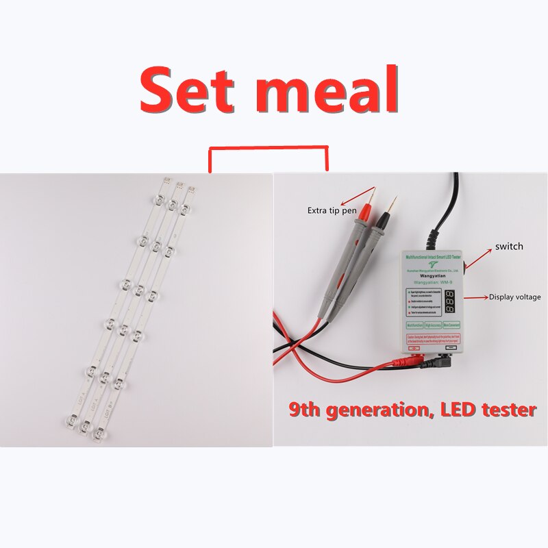 3x TV LED de retroiluminación para LG innotek Drt 3,0 32 "_ A/B 6916l-1974A 1975A 32MB25VQ lv320DUE 32LF5800 SUNG WEI 55VO E74739 59cm 6 LEDs
