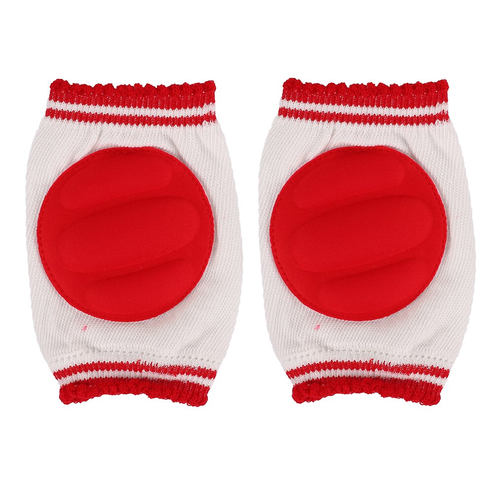 Di Modo Del Bambino a Gattoni Knee Pad di Sicurezza Anti-Scivolo Piedi Gamba Protezione Del Gomito: Rosso