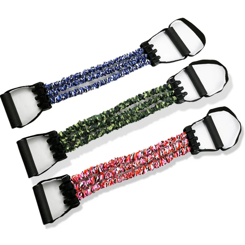 Multi-Functional Adjustable Chest Expander Resistance Bands for Arm Strength Training Home Gym Fitness Equipment Men Women