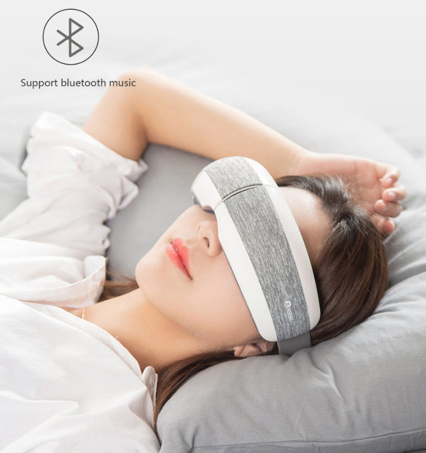 Xiaomi Mijia Xgeek E6 Smart Eye Massager Muziek 40 Graden Warm Kompres 4 Modi Druk Opvouwbare Eye Relax Massager Eye masker