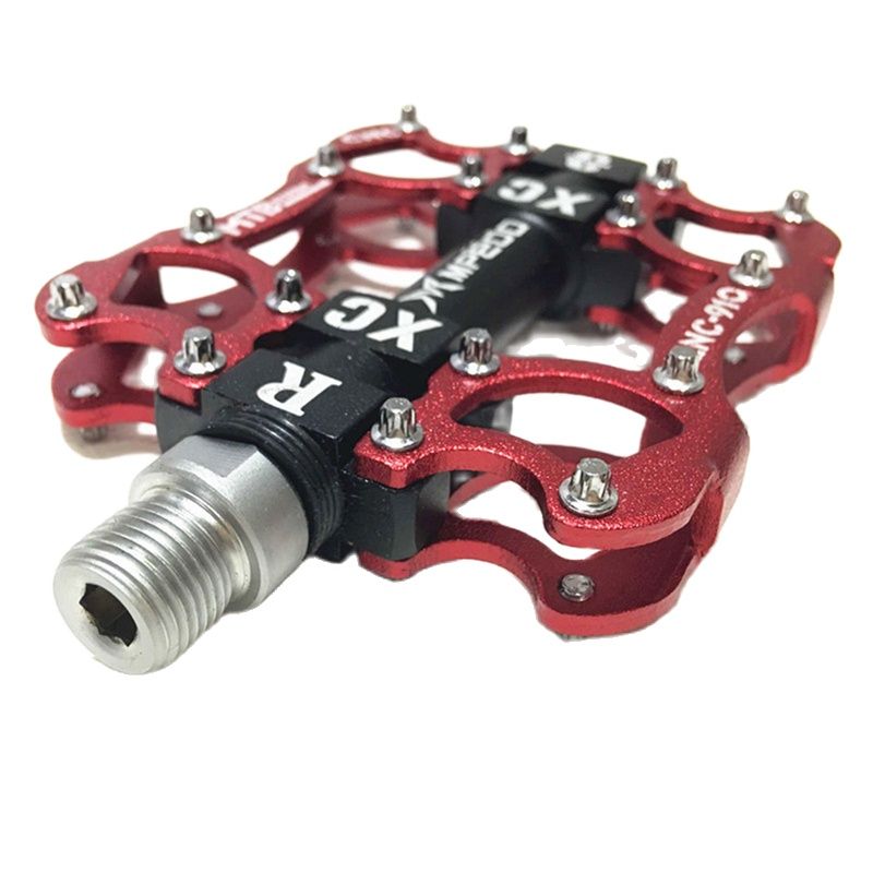 Bicicleta pedal mtb bmx selado 2 rolamento grampos pegs estrada mountain bike liga de alumínio anti-deslizamento peças de ciclismo