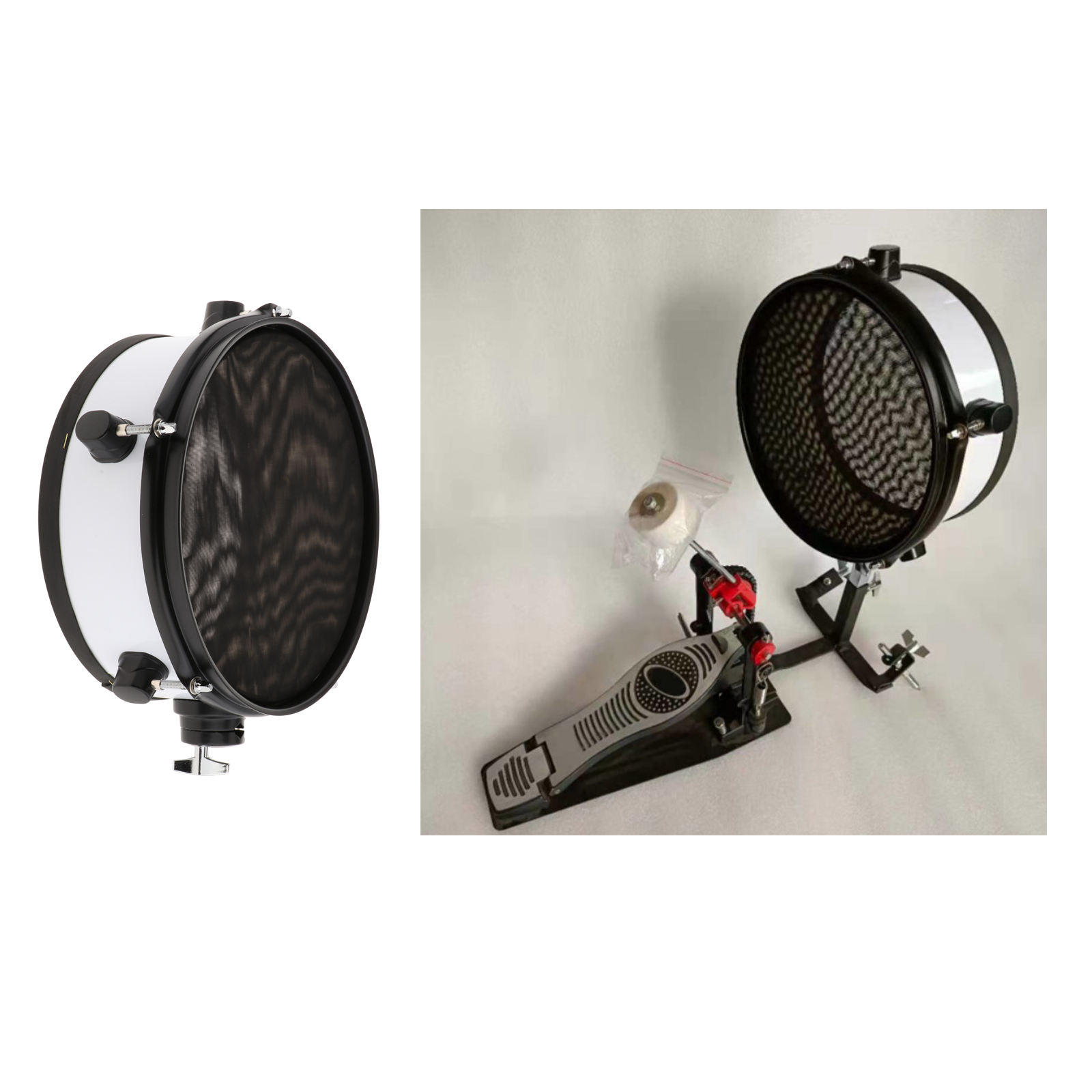 Silent Practice Drums Single Drum Practice Dumb Drum for Home