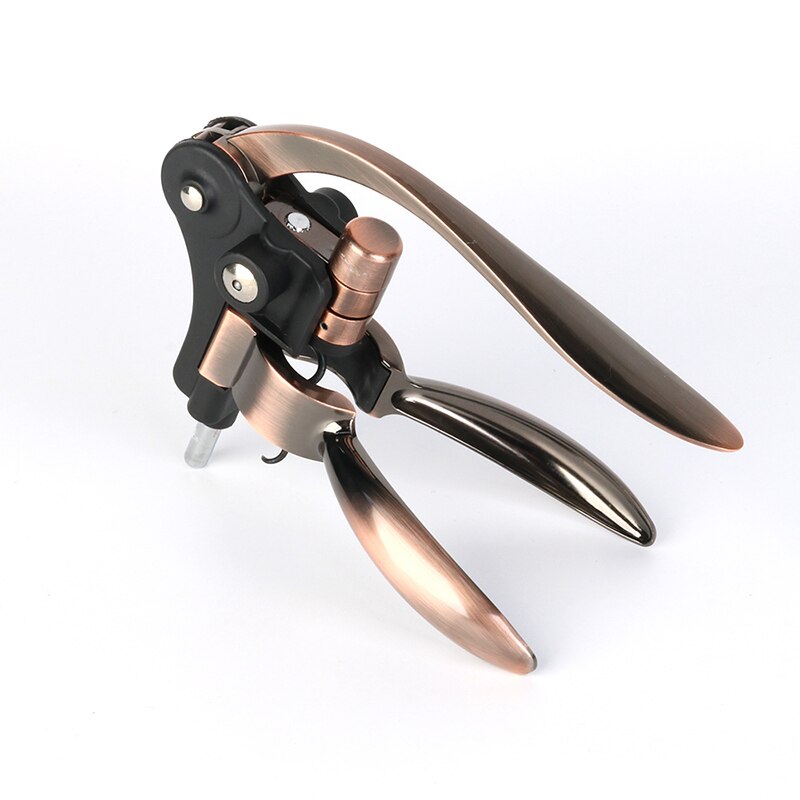 Juego de sacacorchos para vino, herramienta de , exquisita caja de , Material de aleación reforzada en forma de conejo, abridor de vino para el hogar: Bronze