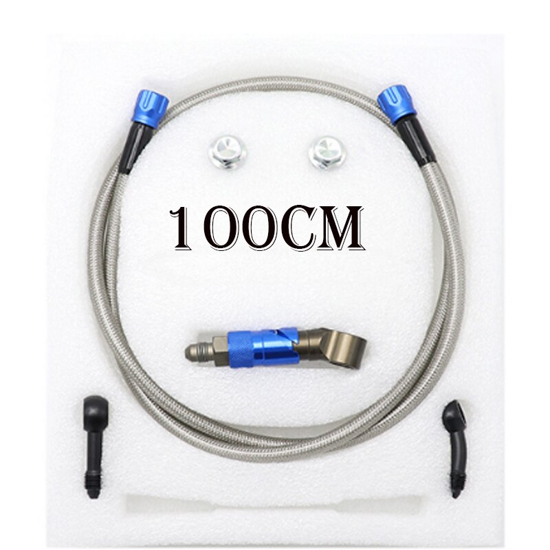 CNC Aluminum AN3 Quick Release Brake Line Connect Quick Detach Brake Tube Adapter Kit Brake Hose Kit: 8