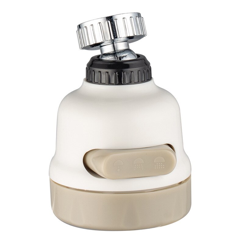 Grifo aireador de cocina 2/3 modos ajustable filtro de agua difusor ahorro de agua boquilla para grifo conector alargado: Short A