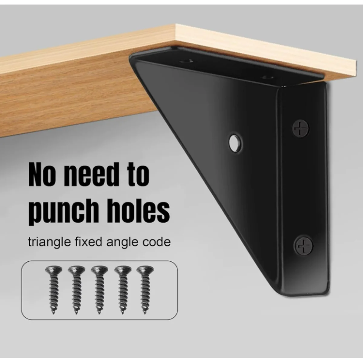 4/8/12/16Pcs Iron Corner Bracket Thickened Wall Fixed Bracket Support Frame Angle Corner Brackets For Shelves