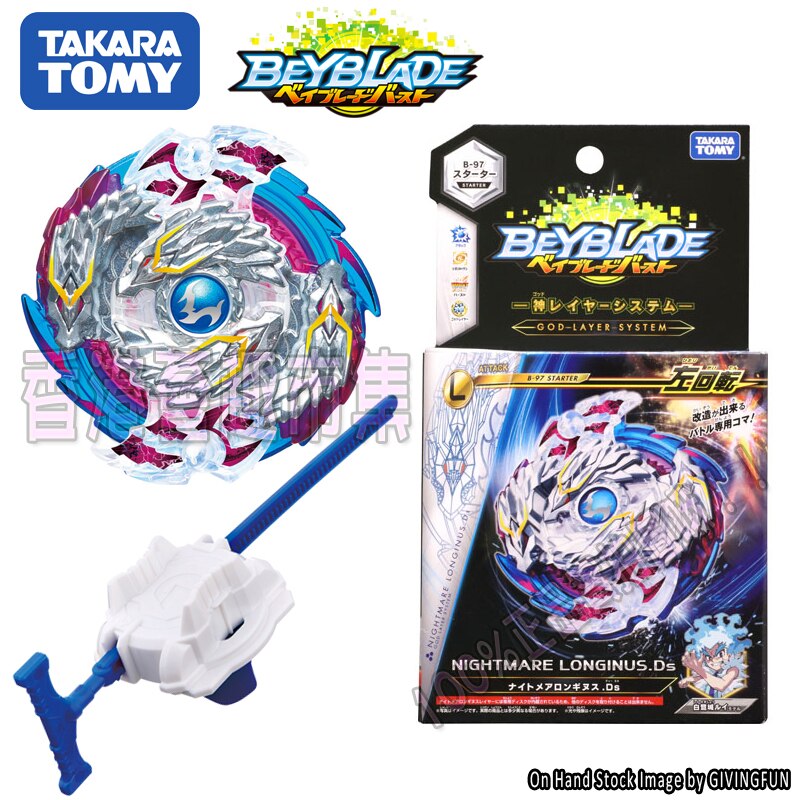 TOMY Beyblade BURST B-100 B100 Soul Calibur Titan Soul Calibur Hong Xiu delle Beyblade Burst e Beyblade launcher per Bambino regalo