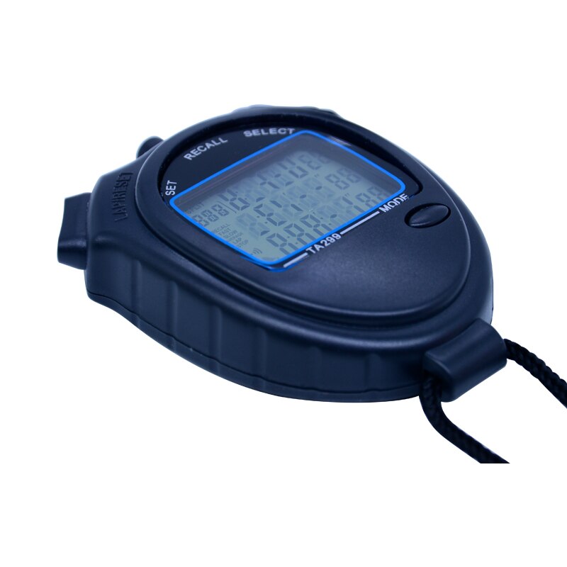 Sports stopwatch 3 rows of 99 channels TA299 seconds counter multifunction Athletics Fitness Running timer Countdown timer