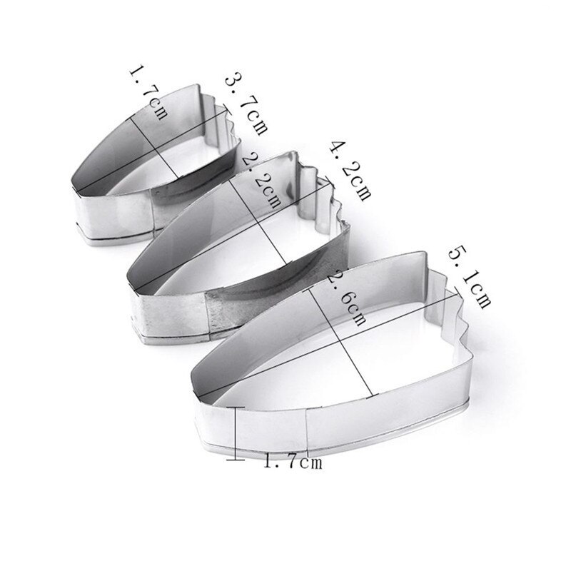 Stainless Steel Cookie Cutters Cosmos Petal Flower Baking Decorating Tool Fondant Cake Sugar Craft Mold Biscuit Mould Bakeware