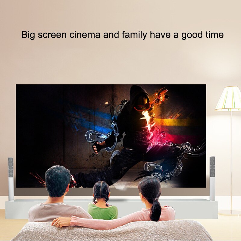 Mini Portable LED Projector 1080P Home Cinema Theater Video Projectors USB for Mobile Phone PUO88