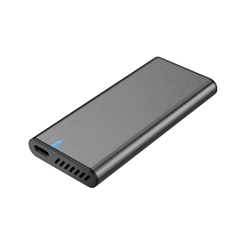 Boîtier M.2 vers USB Type C 3.1 pour SSD, adaptateur de clé, boîtier externe NVME PCIe: 02