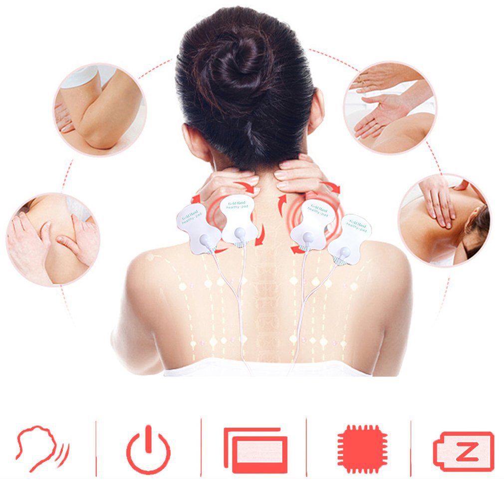 Electro-Stimulatie Massager Electro Estimulador Digitale Elektronische Body Afslanken Puls Massage Spier Ontspannen Electro Stimulatie