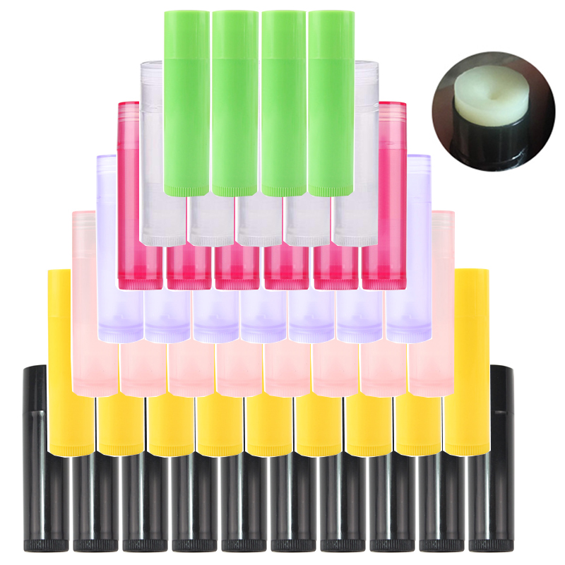 50/100/300pcs Empty Lip Gloss Tubes 5ml 5g Cosmetic Containers Lipstick Jars Balm Tube Travel Bottles Makeup Tools DIY Tubes