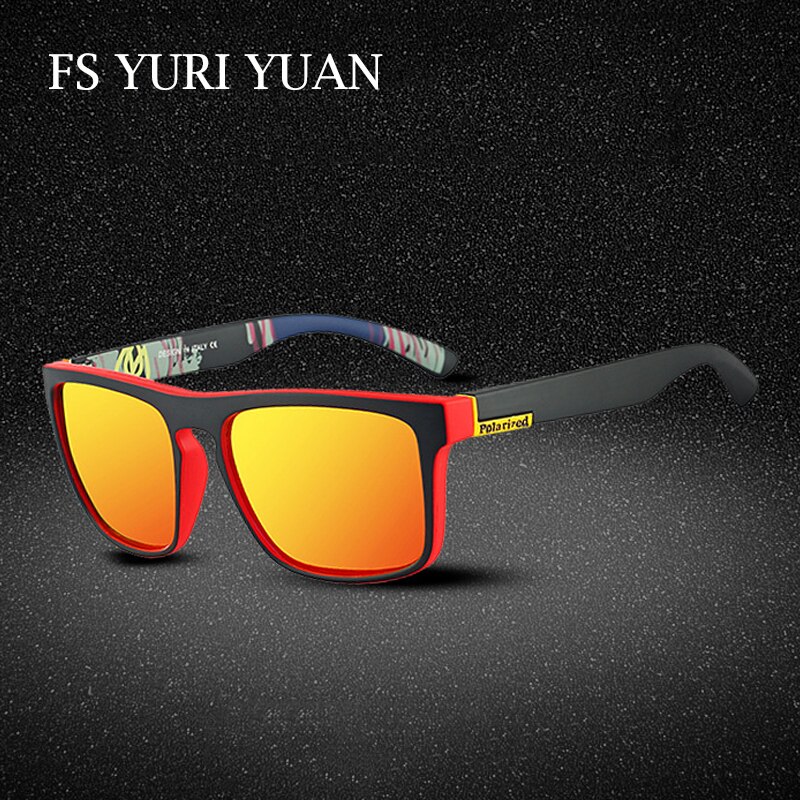 FS YURI YUAN Polarisierte Angeln Gläser Männer Frauen Sport Radfahren Sonnenbrille Ich bin Freien Wandern Camping Fahren Brillen UV400 168