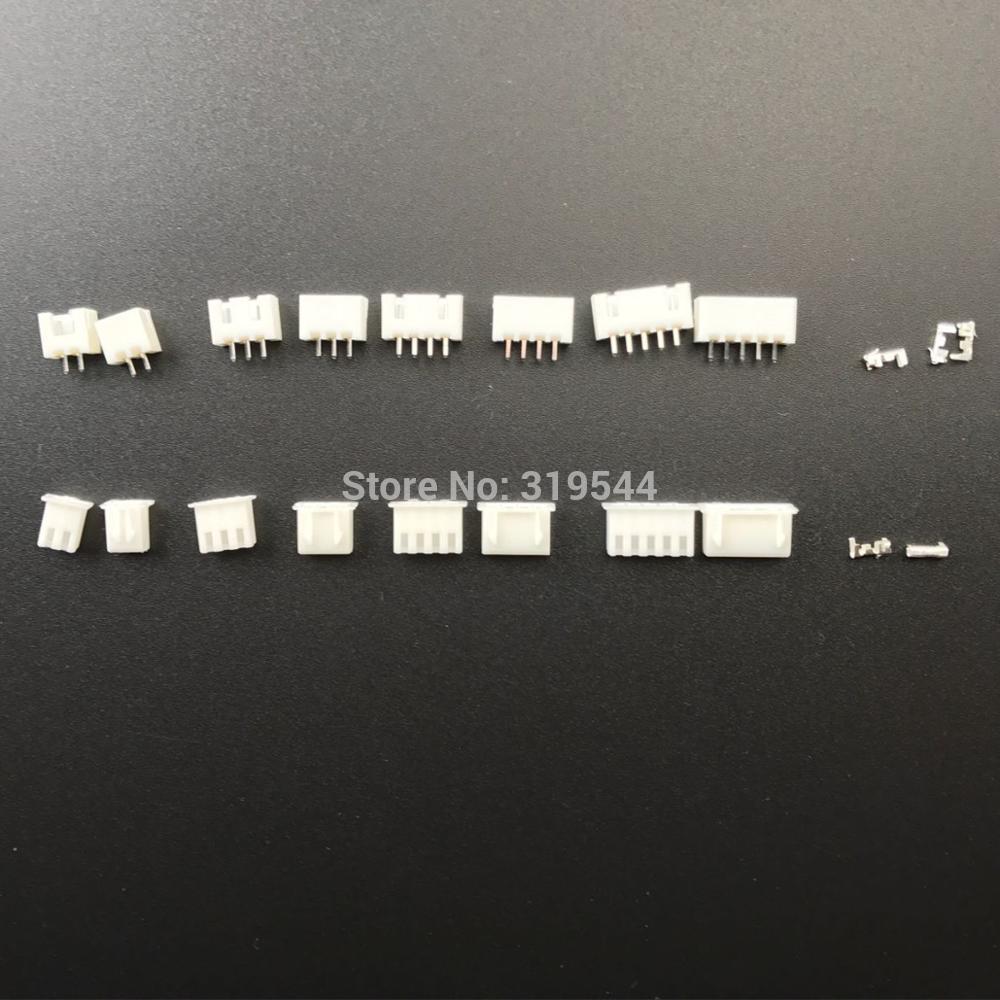 230 pcs XH2.54 2pin 3pin 4pin 5pin 2.54mm Toonhoogte Terminal Kit/Behuizing/Pin Header JST Connector Draad connectors Adapter XH Kits