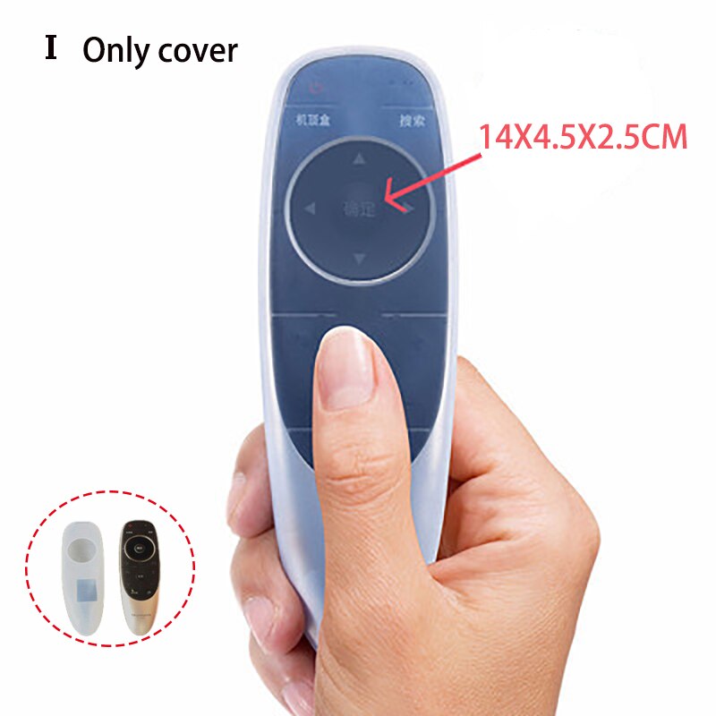 Silicone Remote Control Cover Transparent TV Remote Control Case Air Conditioning Dust Protective Case Waterproof Storage Bag: I