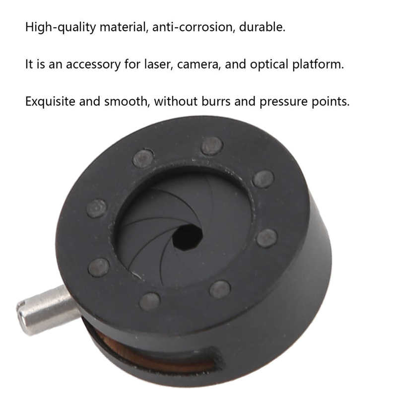 Iris Diafragma Lens Diafragma Verstelbare Diafragma Optische Diafragma Voor Camera Voor Optische Platform