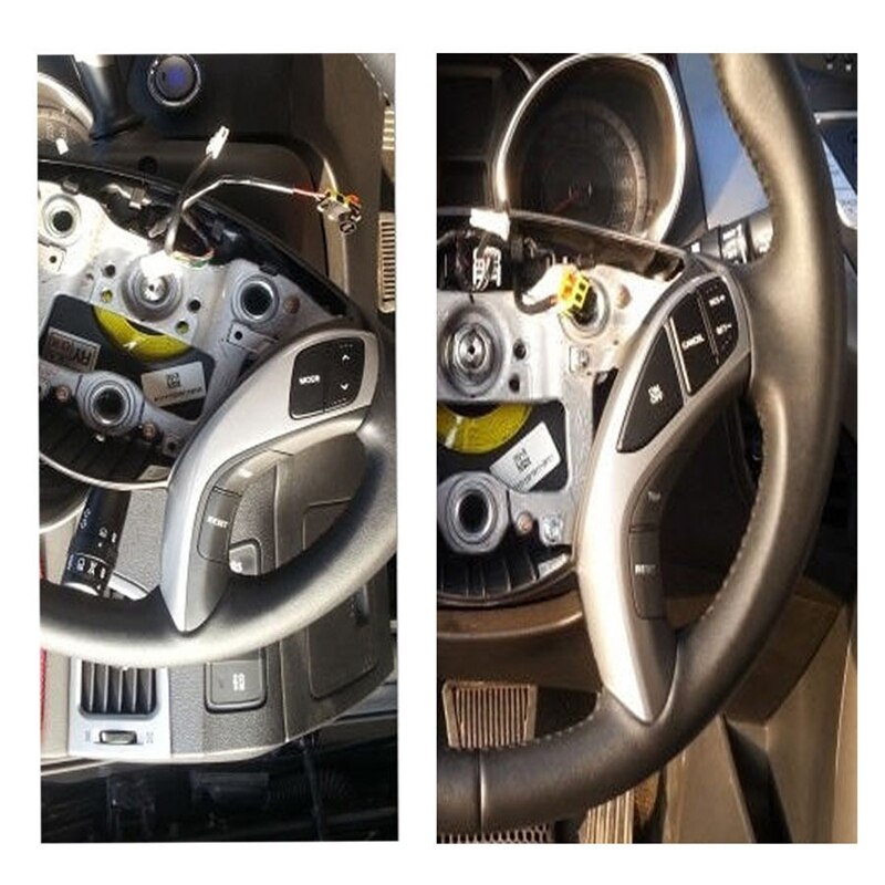 Car Right Steering Wheel Bluetooth Switch + Ext Wire for HYUNDAI Elantra MD -