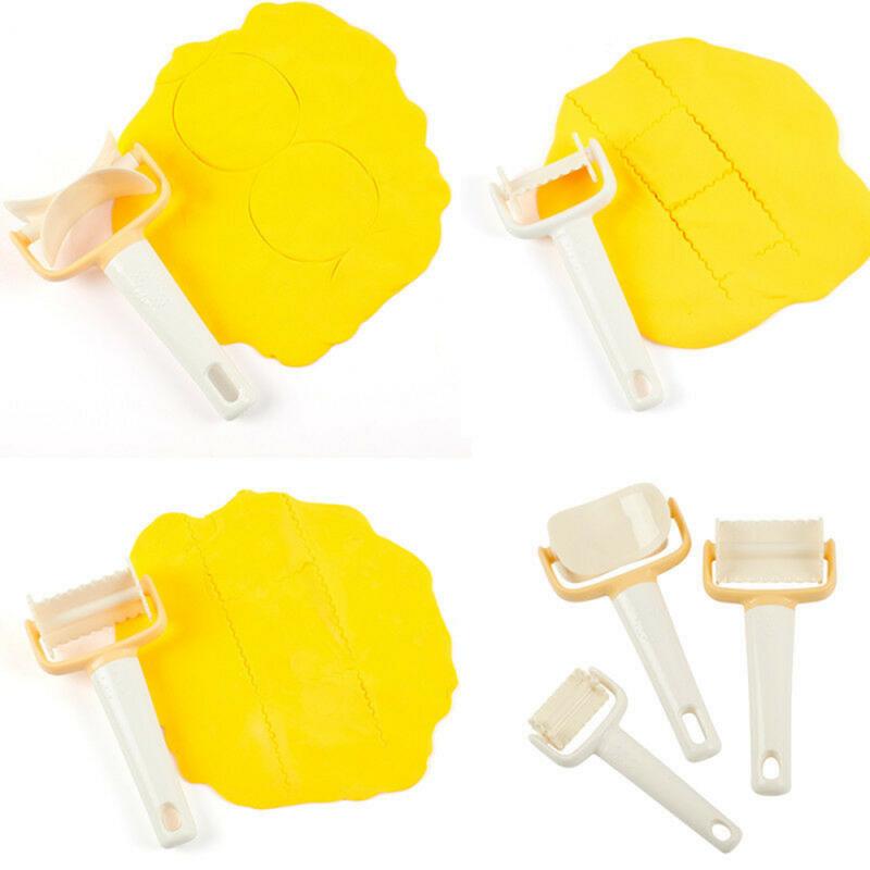 Pastry Spatula Dough Bread Cookies Pie Cakes Lattice Pastry Cutter Roller Wave Tool Home Kitchen Tool Baking & Pastry Tools
