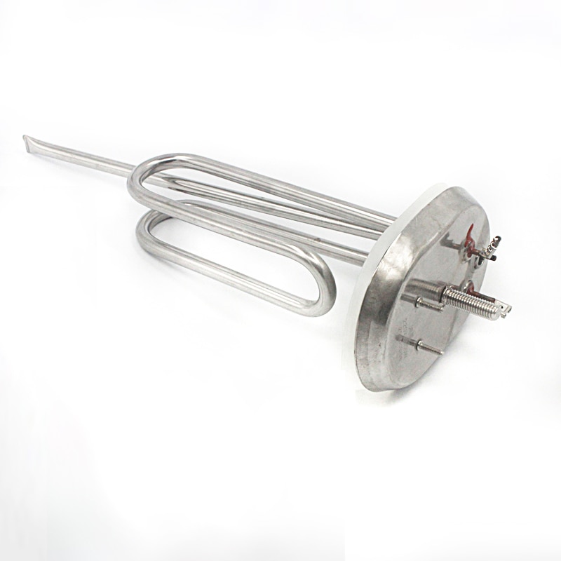 90mm*65mm cap 220v 1500w heating element boiler electric heating tube with temperature control hole stainless steel heater part