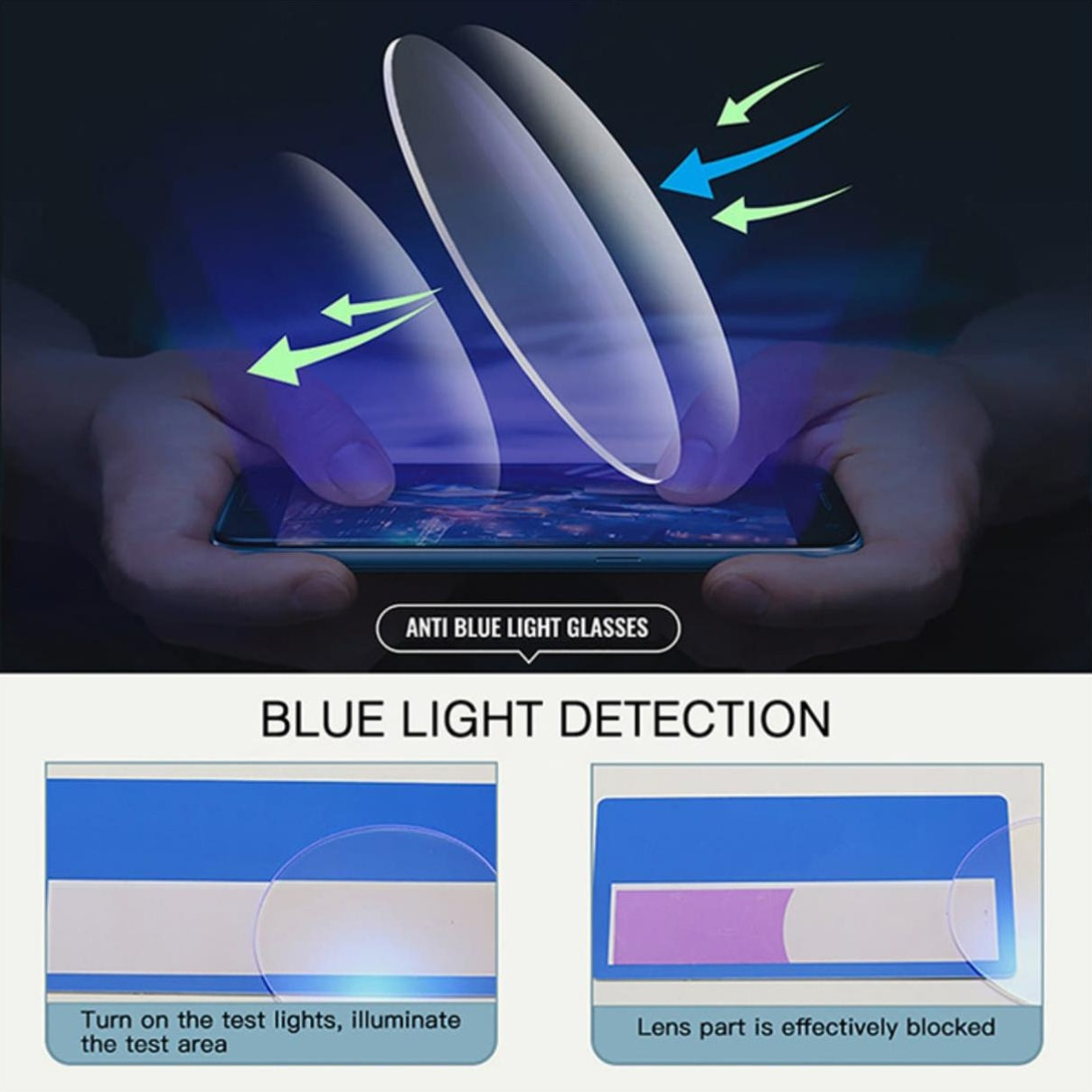 6-pack randloze leesbrillen - lichtgewicht blauw licht blokkerende computerlezers voor dames en heren - blijf helder vergrootglas