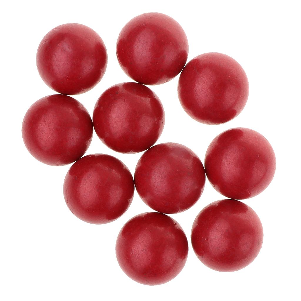 Juego de canicas de Color, canicas clásicas de vidrio de 25mm, 10 piezas