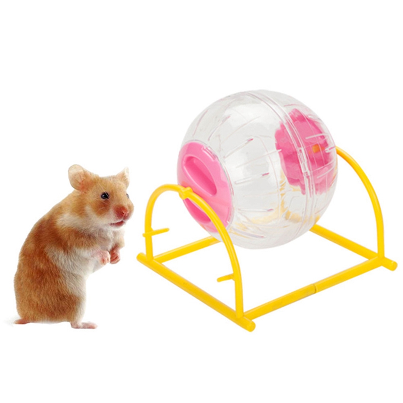 Hamster Running Oefening Wiel Bal Huisdier Speelgoed Voor Kleine Dier Hamster Rat Chinchilla Muizen Jogging Training Plastic Met Slot Bal