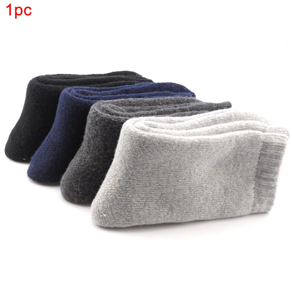 1 paar Männer Winter Sport Haus Skating Nicht Slip Weiche Mitte Rohr Outdoor Skifahren Socken Atmungsaktive Feste Absorbieren Schweiß Komfortable