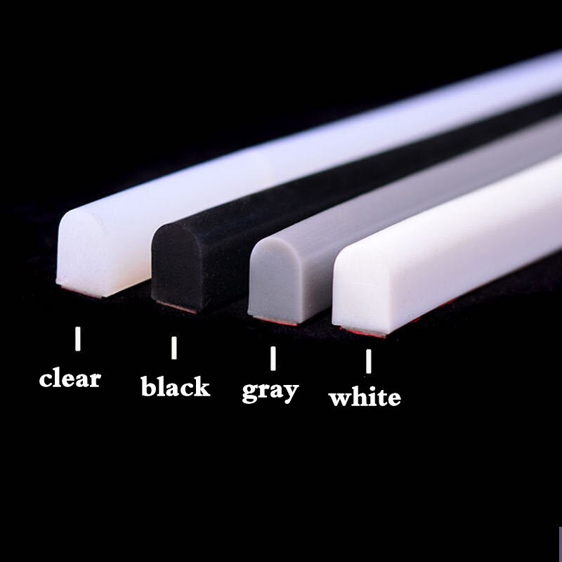 Badkamer Waterstopper Waterkerende Strip Buigbare Badkamer Deur Wasmachine Douchedrempel Water Douche Dam Barrière: WHITE / 79.3mm