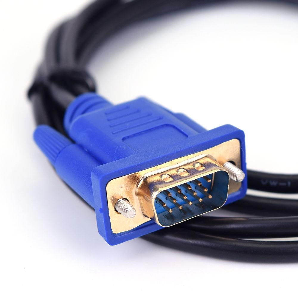 Hobbylane 1.8M Hdmi Naar Vga Kabel Hd 1080P Hdmi Male Naar Vga Male Video Converter Adapter Voor Pc laptop S10 Dmi Naar Vga Kabel D15