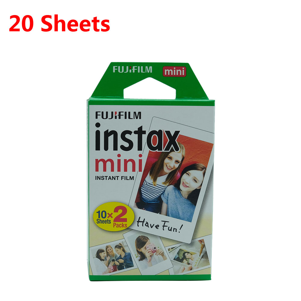 Opprinnelse fujifilm instax mini film 10 ark fotopapir til fuji umiddelbar film-kameraer instax mini 11 8 9 90 link liplay evo
