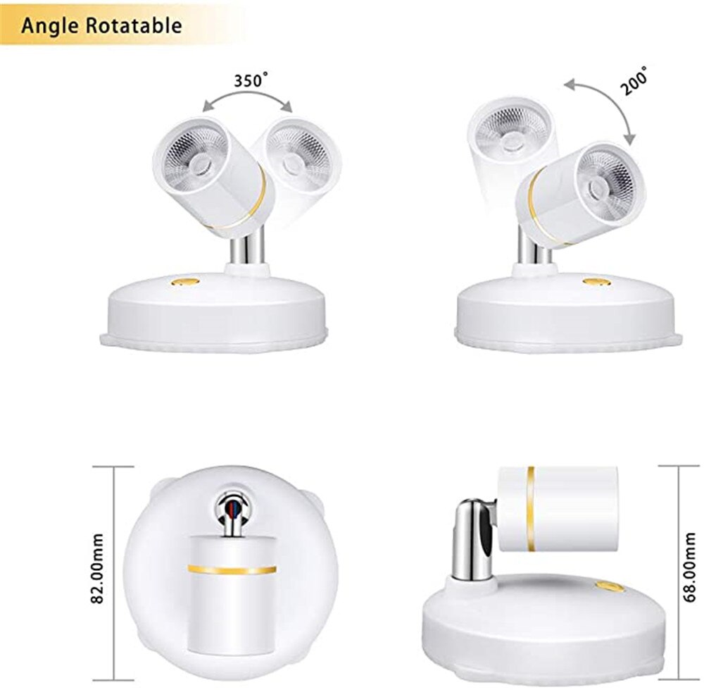 Design wandlamp goud rond 2-lichts - Sab Honey