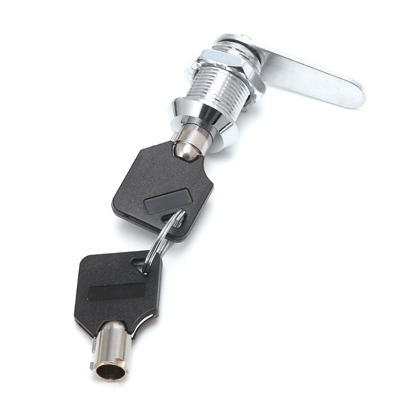 1 STUKS Lade Tubular Cam Lock Voor Deur Mailbox Kabinet Kast w/2 Sleutels 16-30mm: 25mm
