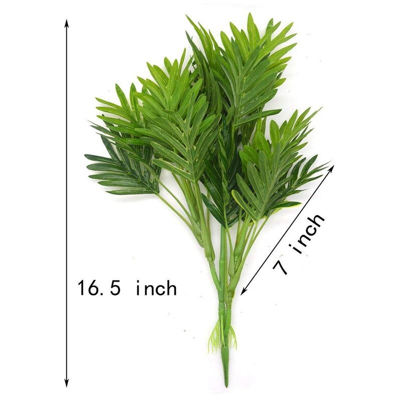 Bmby-kunstplanten palmboom voor huisdecoratie, tuin, terrasdecoratieset  of 2