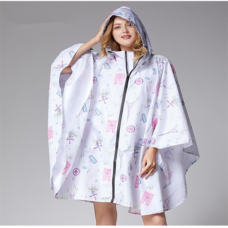 Capa de chuva à prova dwaterproof água mulher mochila, roupas de chuva ao ar livre caminhadas casaco de chuva poncho trech capa de chuva chubasqueros