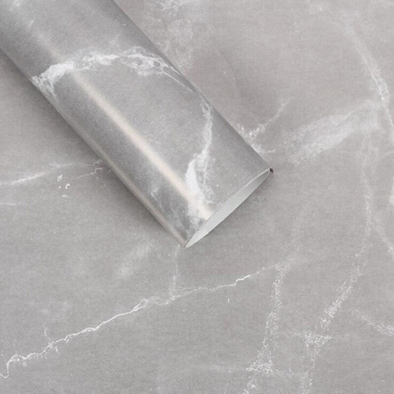 50*70cm Marble Wrapping Paper Roll Wrap Decorative Paper Wedding Party Flower Packaging Paper Bouquet Packing: Gray
