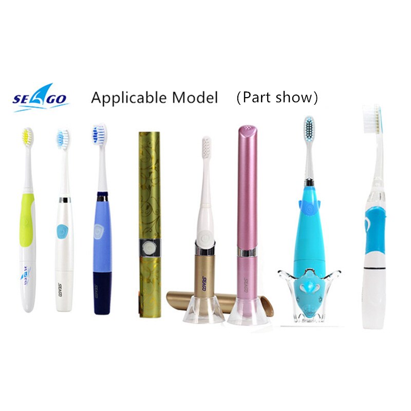 1 Pair Seago Sonic Toothbrush Heads Applicable Models SG-906 612 915