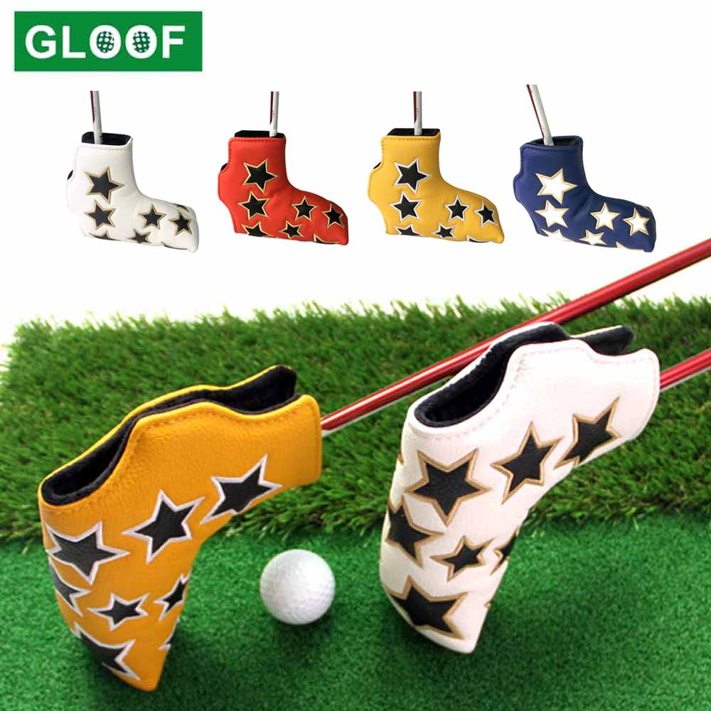 Couvre-tête de Golf en PU, 1 pièce, accessoires de Club, couvercle de Putter de Golf pour lame, couvre-tête de Club de Golf, accessoire