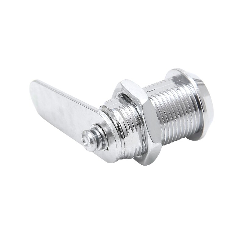 1 STUKS Lade Tubular Cam Lock Voor Deur Mailbox Kabinet Kast w/2 Sleutels 16-30mm