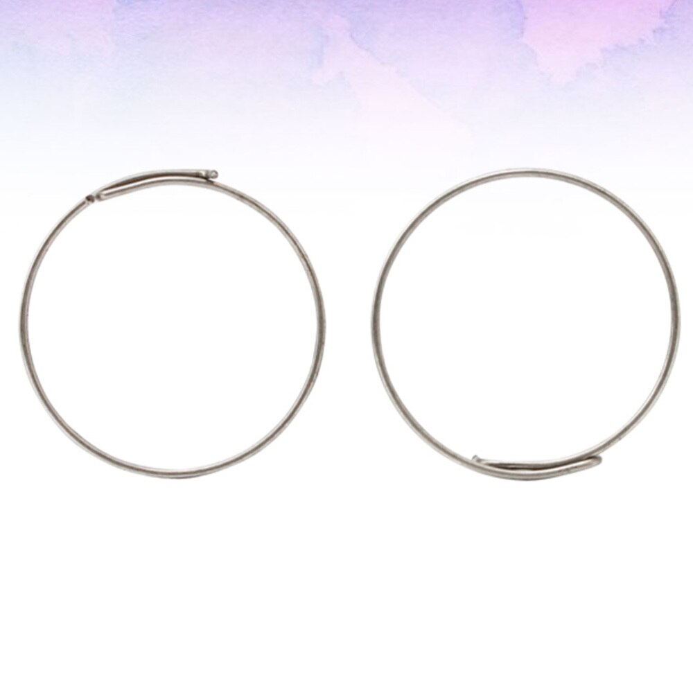 2PCS Stainless Steel Mountain Bike Pawl Spring Replacement Road Bike Freehub Pawl Spring (Silver)