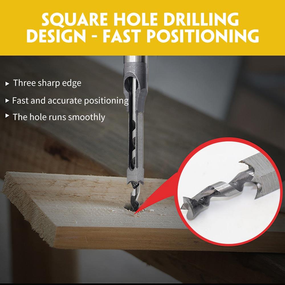 Puncher Hole 6/8/9.5/12.7mm Random Colors  Cutter Drilling Tool Hinge Drill Bits Practical HSS Rotary Tools Carpentry